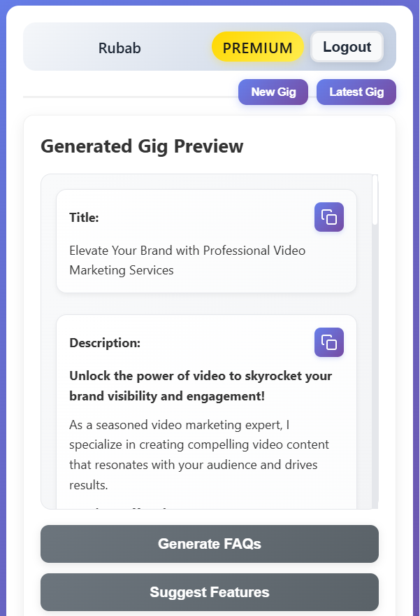 Extension preview